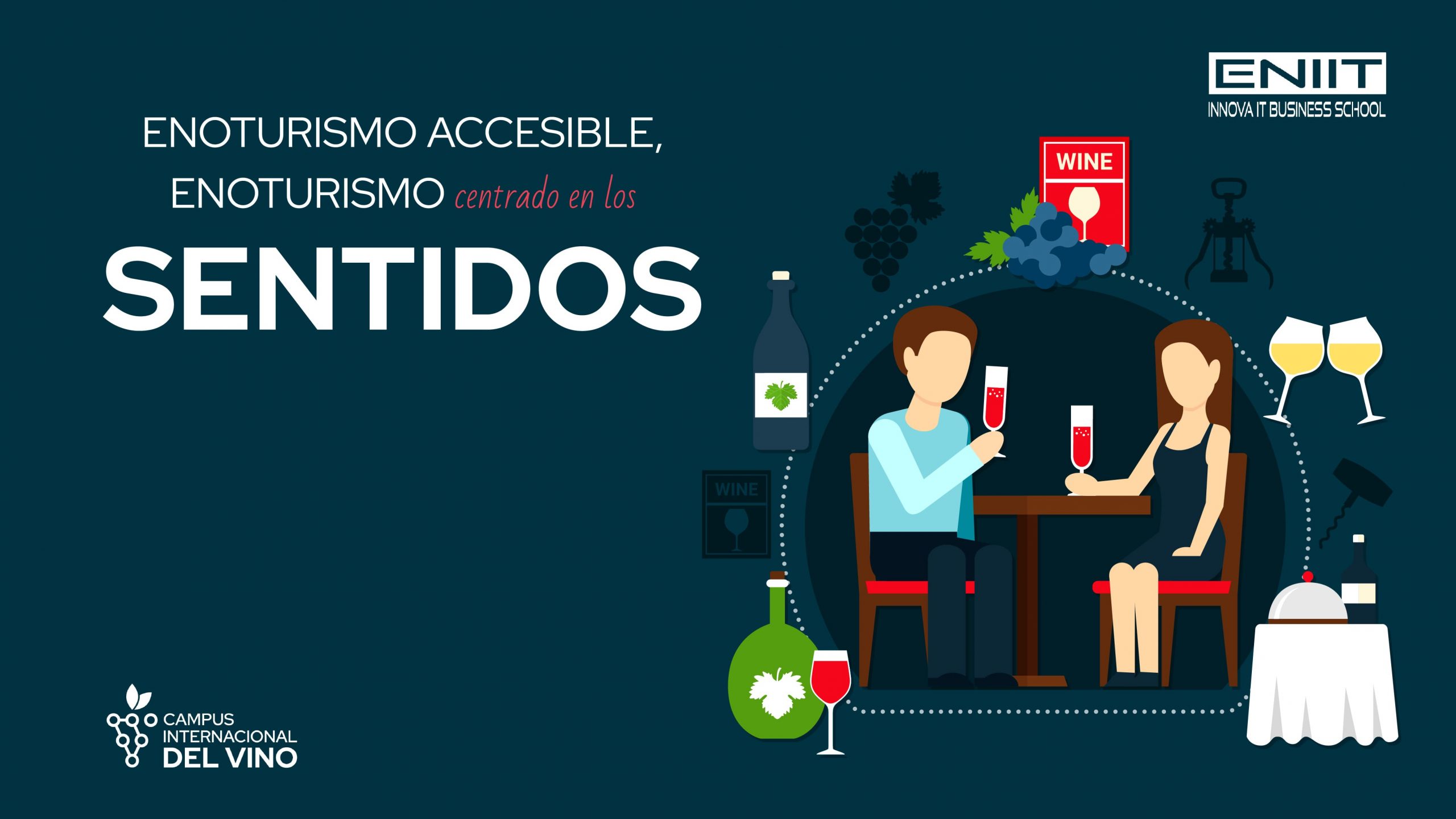 Enoturismo accesible, enoturismo centrado en los sentidos