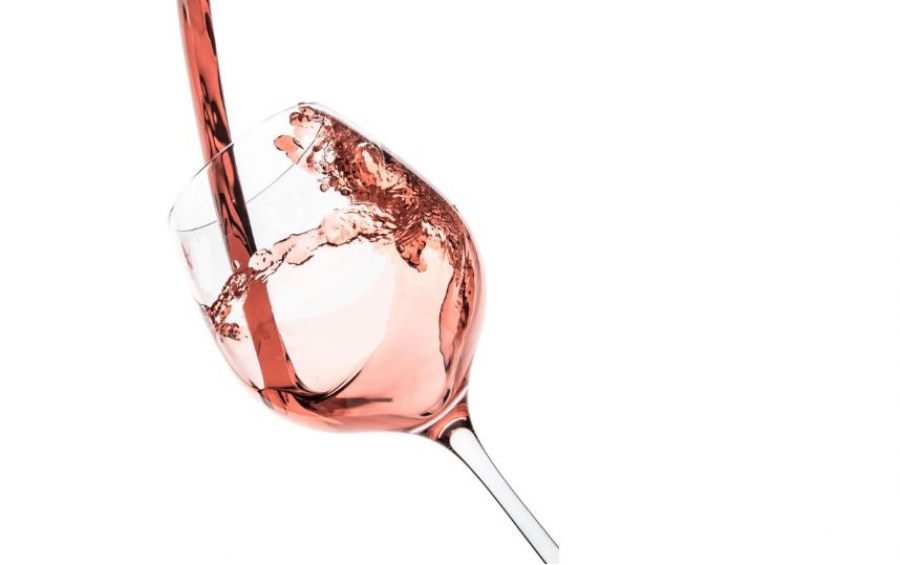 El vino rosado