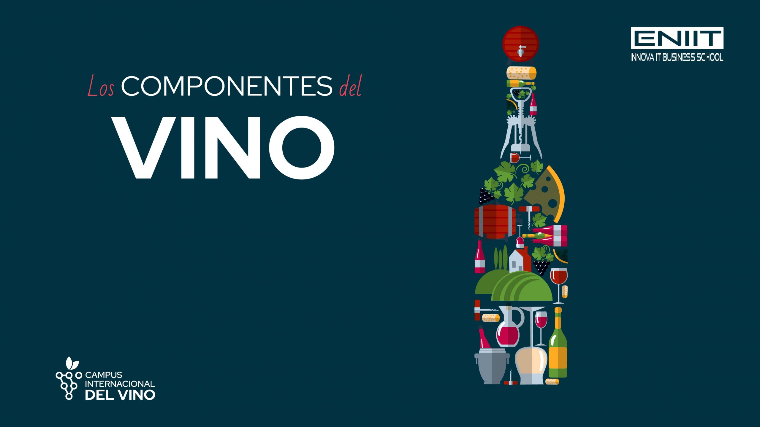Cuáles son los componentes del vino y para qué sirven