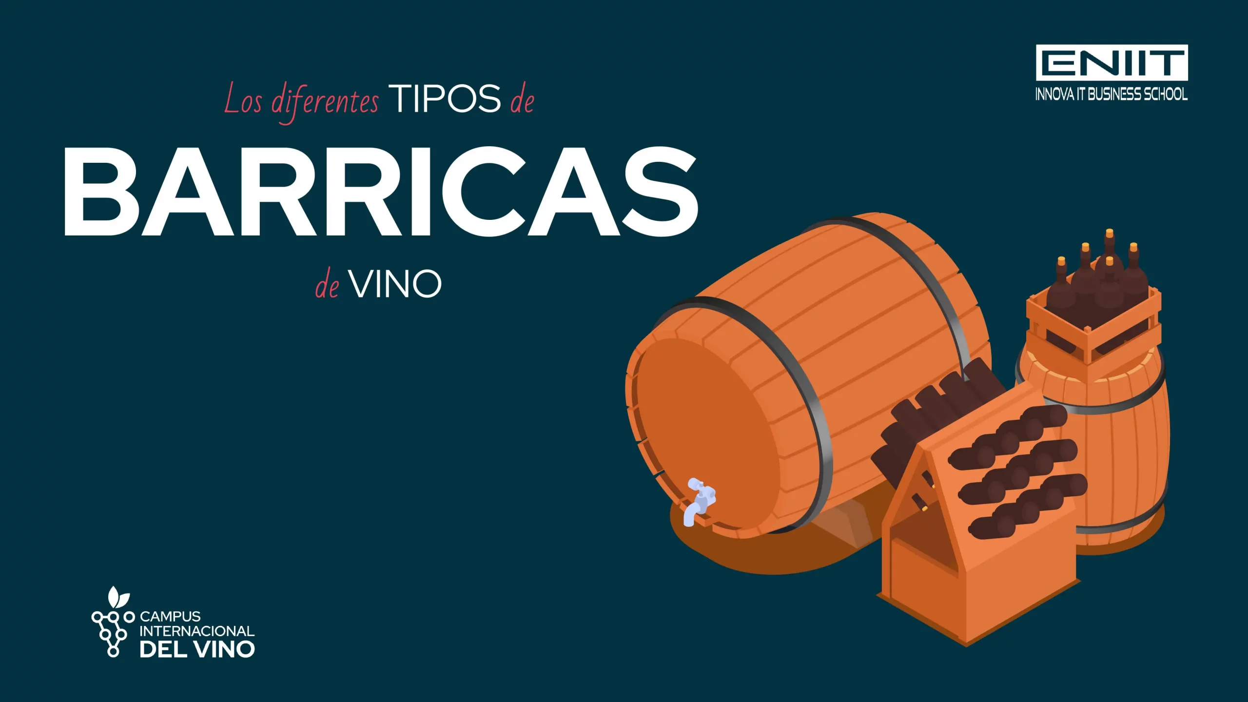 Los diferentes tipos de barricas de vino