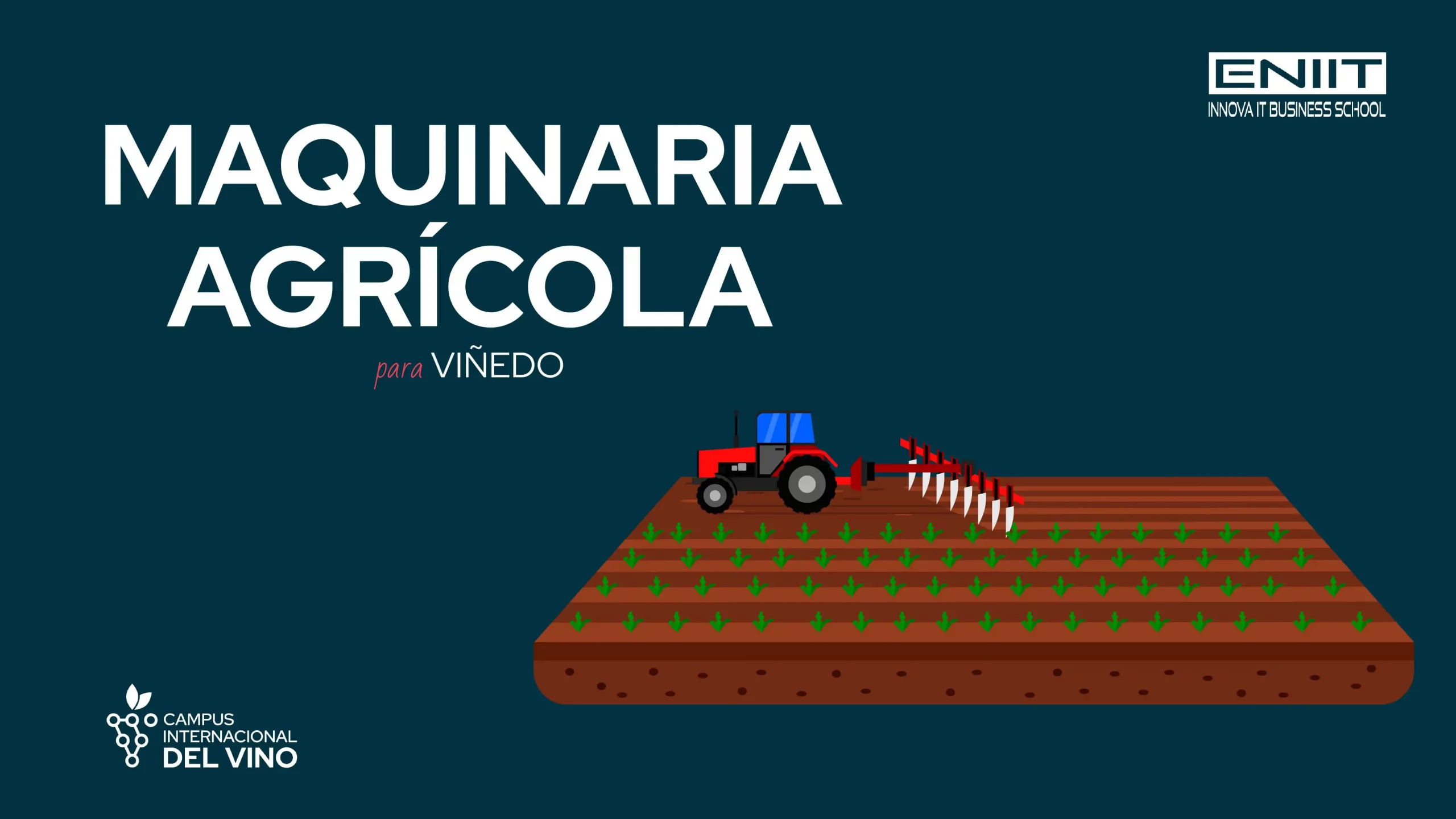 Maquinaria agrícola para viñedo
